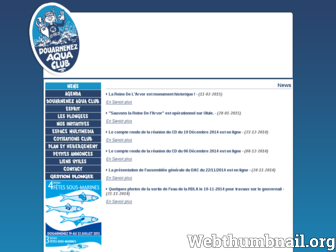douarnenez-aqua-club.fr website preview