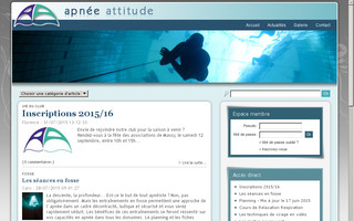 apnee-attitude.com website preview
