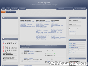 espritapnee.fr website preview