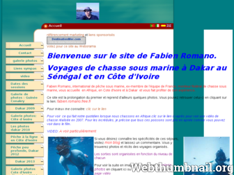 fabien.romano2.free.fr website preview
