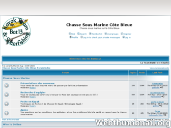 bat13.clicforum.com website preview