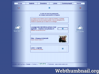 chassesousmarine.free.fr website preview