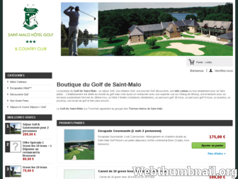 boutique-saintmalogolf.com website preview