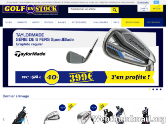 golfenstock.com website preview