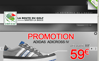 routedugolfnantes.fr website preview