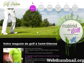 golf-station.fr website preview
