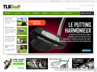 tlbgolf.com website preview