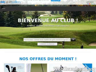 golf-gallery.fr website preview