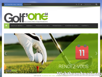 golfone64.com website preview