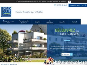 immogolfe.com website preview