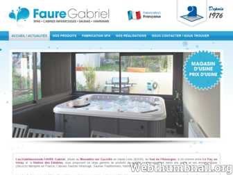 faure-gabriel.fr website preview