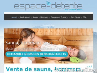 spa-sauna-hammam.com website preview