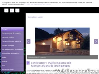 realisationslacroix.com website preview