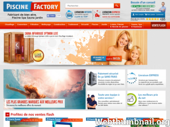 piscine-factory.com website preview