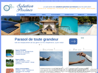 solution-piscines.com website preview