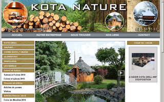 kota-nature.com website preview