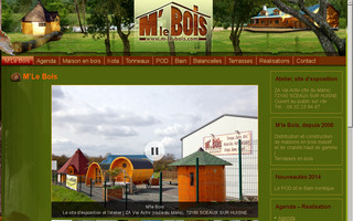 m-le-bois.com website preview