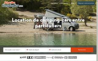 jelouemoncampingcar.com website preview