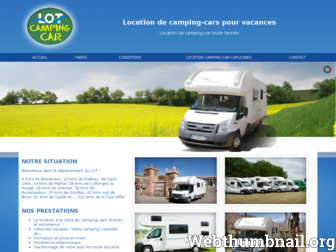 location-sejours-camping-car.com website preview