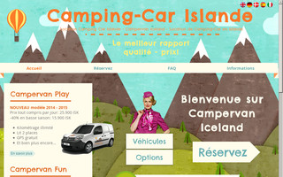campingcarislande.fr website preview