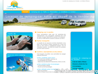 locationcampingcarvendee.fr website preview