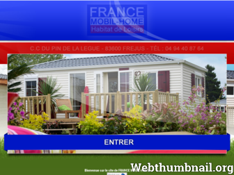 france-mobilhome-83.com website preview