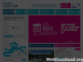 mistercamp.com website preview