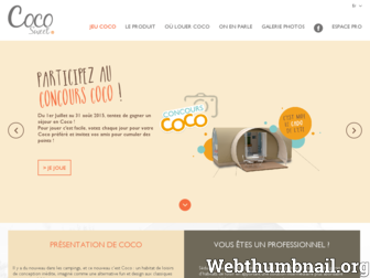 mobilhome-coco.com website preview