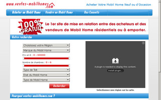 ventes-mobilhomes.com website preview