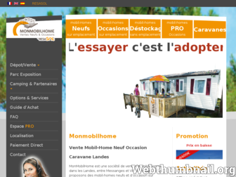 monmobilhome.com website preview