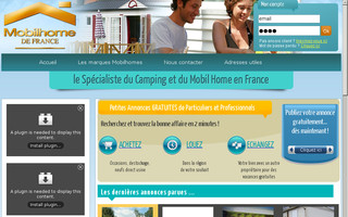 mobilhomedefrance.com website preview