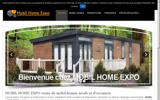mobil-home-expo.fr website preview