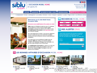 occasion-mobilhome.com website preview