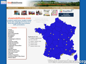 vivamobilhome.com website preview