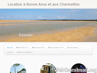 location-bonne-anse.com website preview