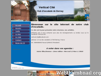 verticalcite.escalade-hnormandie.com website preview