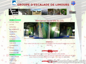 escalade-limours.org website preview