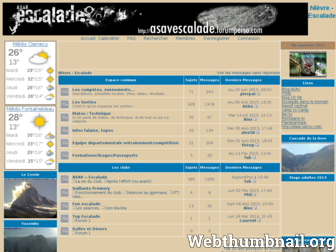 nievre-escalade.forumperso.com website preview