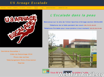 usa.escalade.free.fr website preview