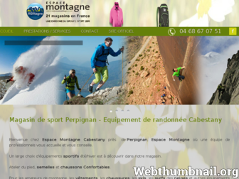 espacemontagne66.com website preview