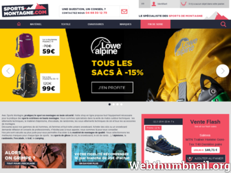 sports-montagnes.com website preview