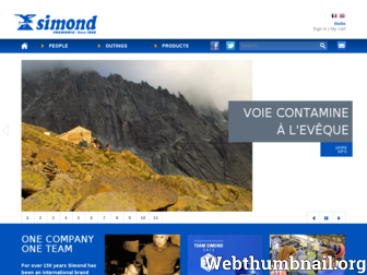 simond.com website preview