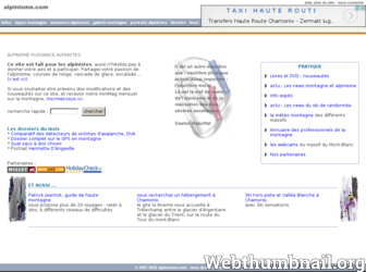 alpinisme.com website preview