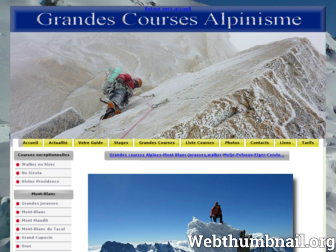 grandes-courses-alpinisme.com website preview