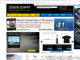 chasse-maree.com website preview