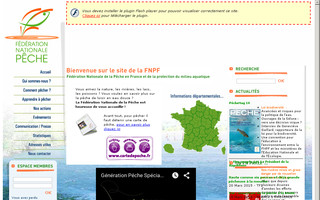 federationpeche.fr website preview