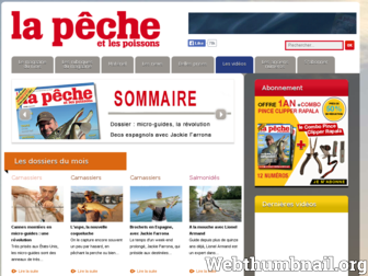 peche-poissons.com website preview