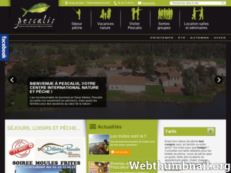 pescalis.com website preview