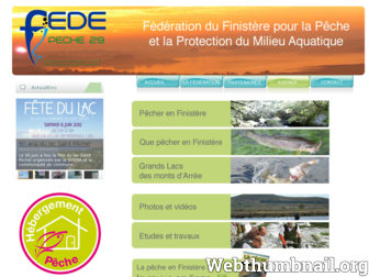 peche-en-finistere.fr website preview