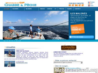 gpvoyages-chasse-peche.com website preview